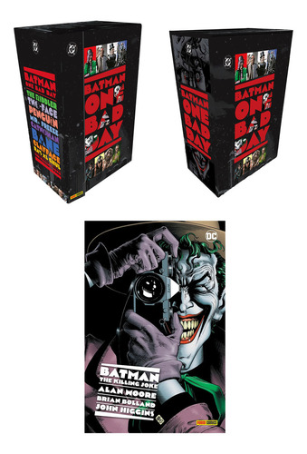 Killing Joke + One Bad Day (empty Slipcase), De Alan Moore. Editorial Panini, Tapa Dura, Edición Killing Joke + Boxset (vacío) En Español, 2024