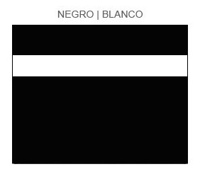 Imagen 2 de 6 de Plástico Bicapa Laserable Econoply Negrotexturad Blanco60x40