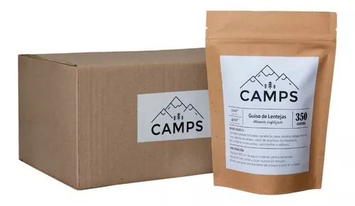 Comida Liofilizada Para Montaña Camps (pack X 6 Unidades)