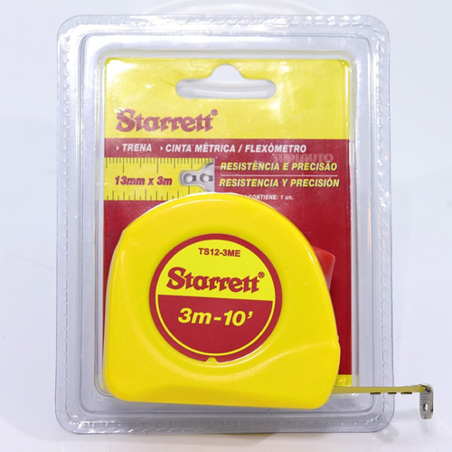 Trena Curta 3m Starrett Ovd 3837200123