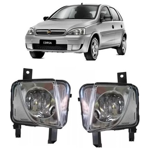 Par De Farol De Neblina Gm Montana Sport 2010 Lente Lisa