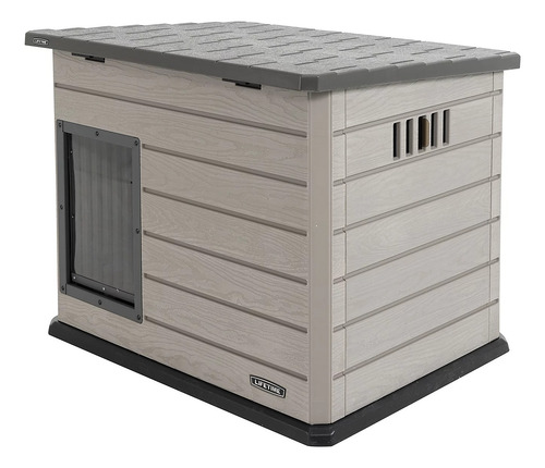 Lifetime Casa Para Perro Grande Deluxe Beige