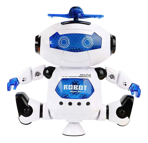 Robot De Baile Deslumbrante Eléctrico Música Ligera Dance Ro