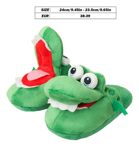 Cálido Cocodrilo Chanclas-cocodrilo Invierno Zapatillas Niño