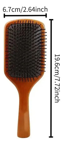 Juego De 3 Peines De Madera Masajeadores Para Mujer