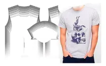 Comprar Molde De Camisetas Para Uniformes Envio Fisico, Corel Ou Pdf