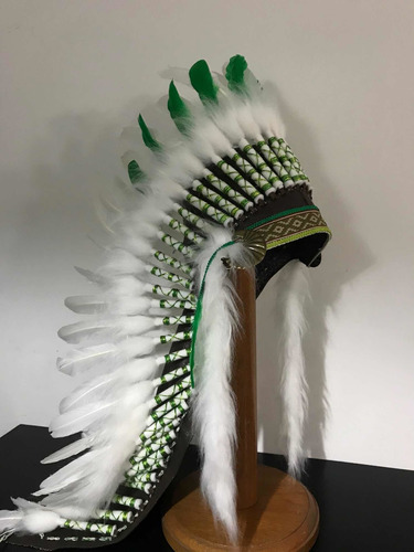 Vincha De Indio Cacique Americano Penacho Coachella
