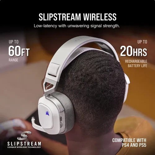 Auriculares Para Juegos Corsair Hs80 Rgb Inalámbricos Con Do