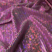 Comprar Tela Lycra Ladrillo Holograma 1,50 Ancho Indumentaria