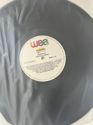 Lp Vinil Veronica - Verônica Sabino 1993 Raro - Wea (Usado)