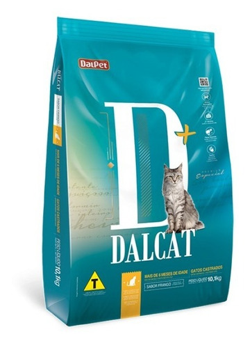 Dalcat Gatos Castrados 10kg + S