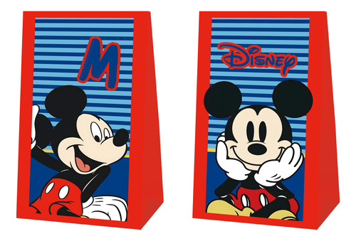 Bolsa De Dulces De Mickey Mouse Para Fiesta De Cumpleaños