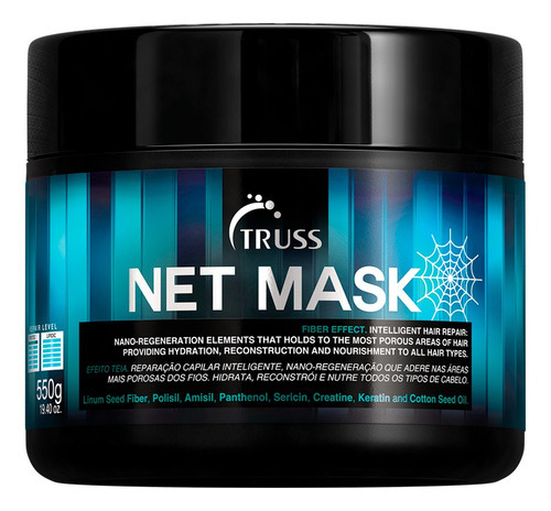 Kit TRUSS Net Mask 550g + Uso Obrigatório Blond 260ml