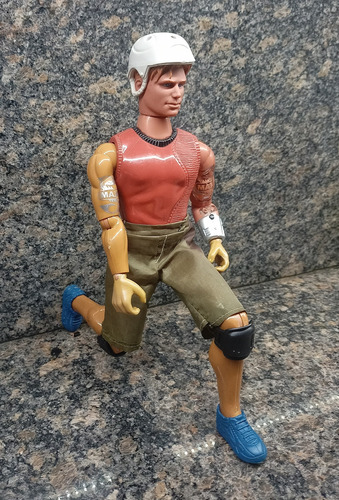 Juguete Muñeco Figura Accion Patineta Max Steel Luces Habla (Usado)