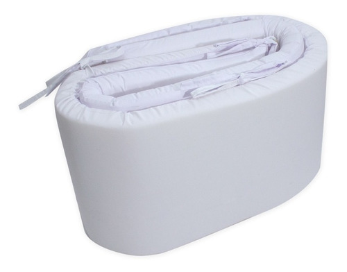 Protector De Cuna Bebe. Paragolpes Cunas 130x70 Tonos Lisos