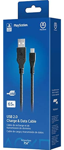 Cable De Carga Usb Powera Para Playstation 4