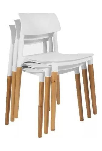 Imagen 6 de 7 de Pack X 6 Sillas De Comedor Milán