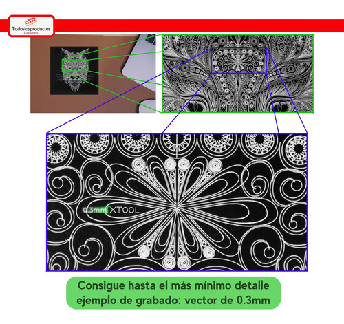 Xtool F1 Paquete Grabador Laser Oro Plata Facturamos Cortado