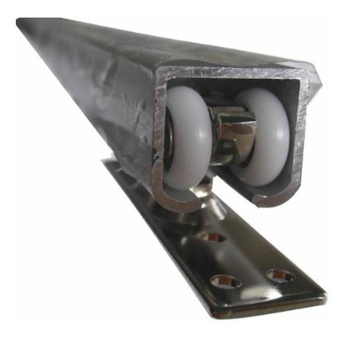 Kit De Riel Y Garrucha Para Puertas Correderas