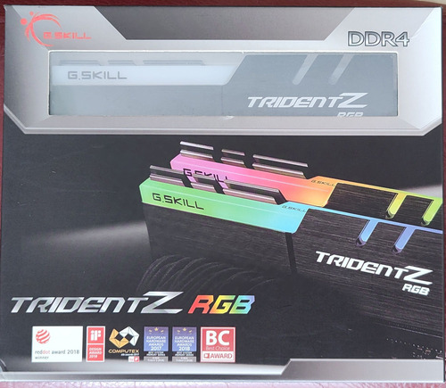 Ram G.skill Trident Z Rgb Ddr4 3000 16gb (8gbx2) (Usado)