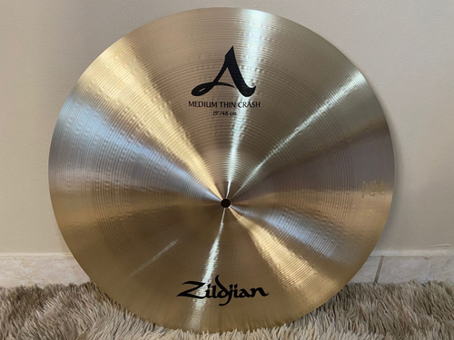 Prato Crash Zildjian A Medium Thin 19 Novo!