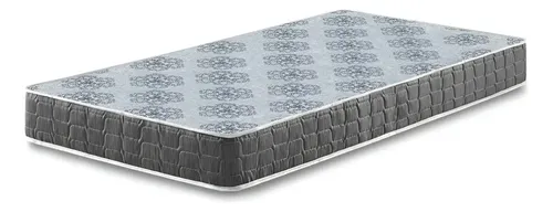 Colchão Solteiro Washington Espuma D23 Liso 88x188x14cm Cor Preto