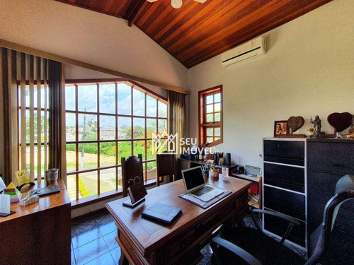 Imagem 11 de 30 de Casa Com 4 Dormitórios À Venda, 497 M² Por R$ 1.850.000,00 - Condomínio Haras Paineiras - Salto/sp - Ca0308