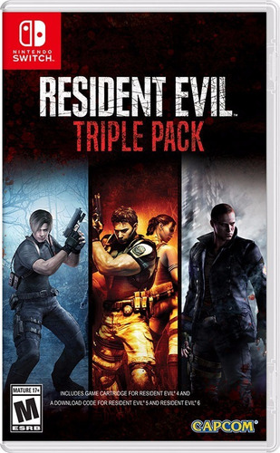 Resident Evil Triple Pack Nintendo Switch Fisico Stock Ade