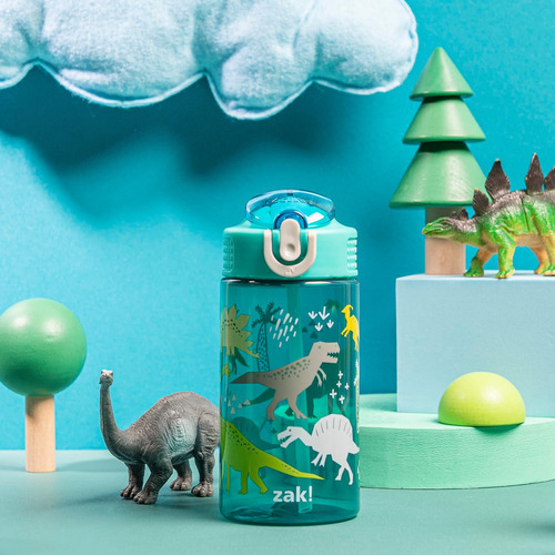 Zak Designs Botella De Agua Para Niños Para La Escuela O Via