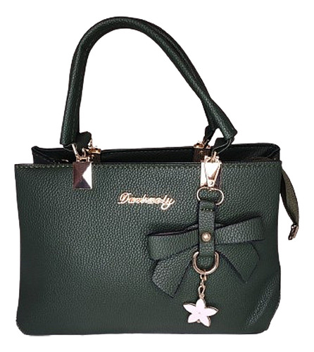 Bolso Duffel Para Mujer Con Moño Y Dije Estrella