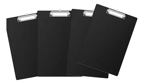 comprar 4pzs Portapapeles Papeleta Almacena Papele Tabla Clip Carta