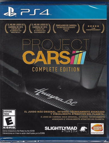 Project Cars Complete Edition Ps4