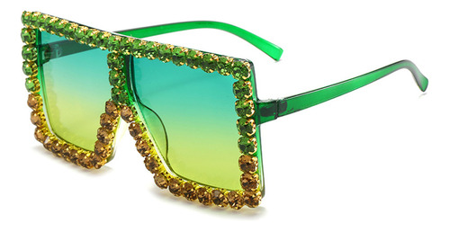 Gafas De Sol: Gafas De Sol Cuadradas Shades Uv 400 Crystal