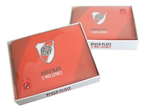 Imagen 8 de 8 de Billetera Pu River Plate Oficial Tarjetero Regalo Millonario