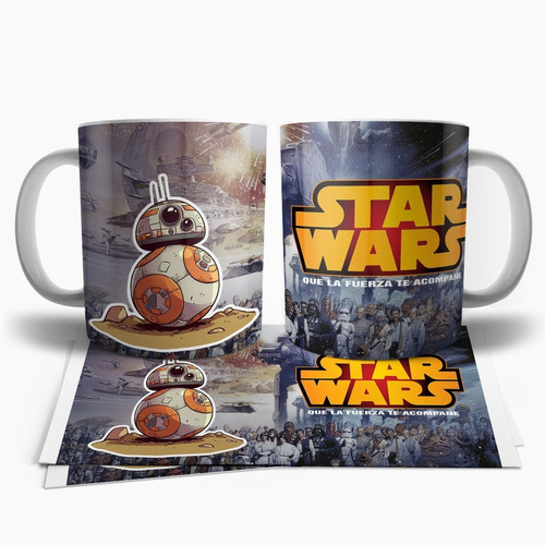 Star Wars Bb8 Taza Tu Propio Estilo