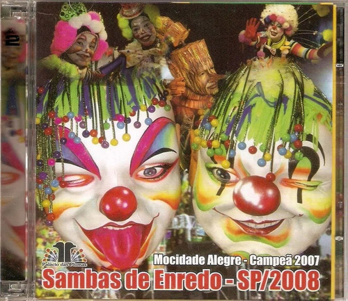 Cd - Sambas De Enredo São Paulo 2008 (lacrado)