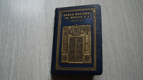 Alcancia Libro Banco Nacional De Mexico S.a. Fundado 18