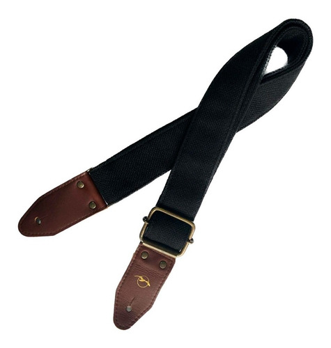 Yute Negro - Tahalí Seagull Strap Para Guitarra O Bajo