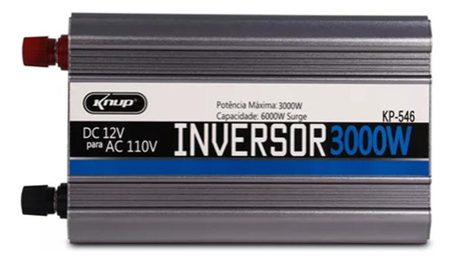 Conversor 12v Para 100v De Energia 3000w Transformador