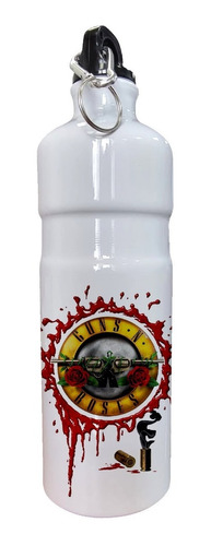 Botella Aluminio Metalica Guns N Roses Sangre