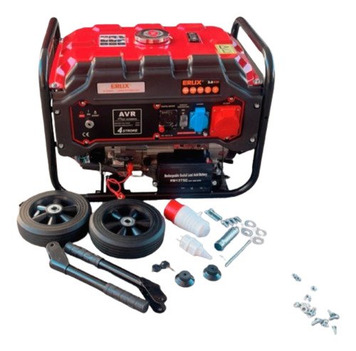 Generador Eléctrico Erux 3800w Bencinero Con Llave