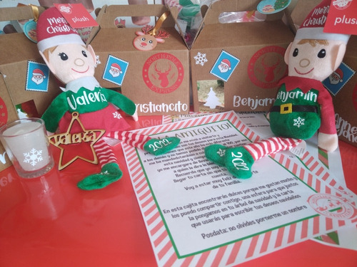 Kit Duende Navideño Personalizado. (travesuras De Duende)