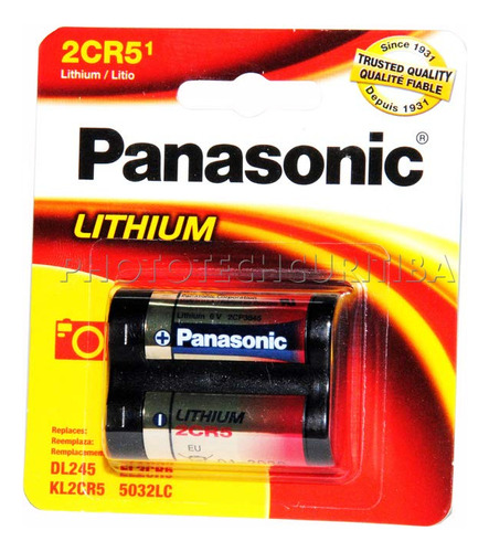 Bateria Fotografica Panasonic 2cr5