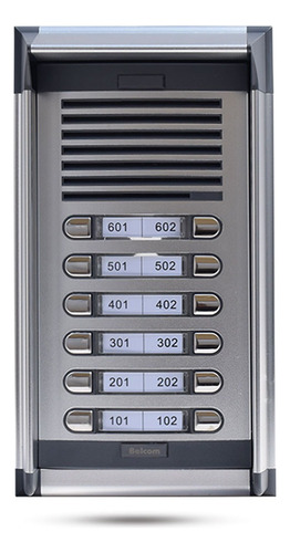 Portero Digital De 12 Puntos Belcom Pe-0712 Linea Edificio