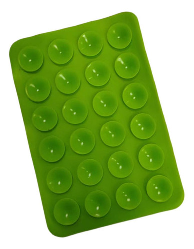Soporte De Succión Para Teléfono, Almohadilla Verde