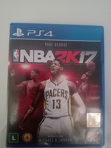 Nba2k17 Paul George Original Mídia Física Ps4 (Usado)