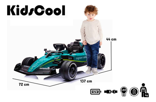 Auto A Bateria Aston Martin Amr23 Formula 1 - Kidscool