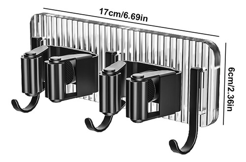 Soporte Para Fregona De Pared Colgador De Escobas Ganchos Ad