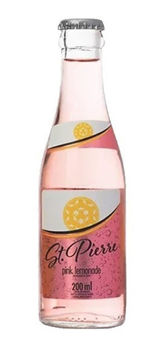 Imagem 2 de 2 de 6x Tônica Pink Lemonade St Pierre Long Neck 200ml