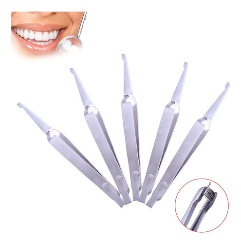 Pinzas Con Soporte Dental, 5 Unidades, Para Herramientas De